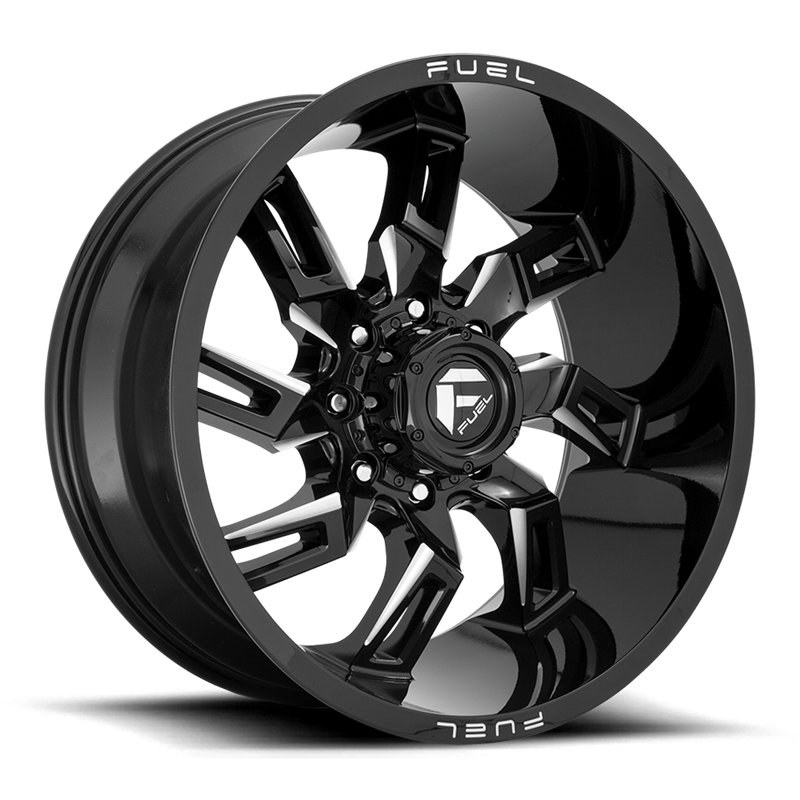 Fuel Off-Road | D747 LOCKDOWN 20x9.0 ET1 - GLOSS BLACK MILLED