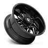Fuel Off-Road | D747 LOCKDOWN 20x9.0 ET1 - GLOSS BLACK MILLED