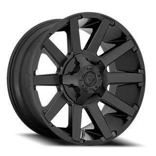 Fuel Off-Road | D437 CONTRA 20x9.0 ET20 - SATIN BLACK
