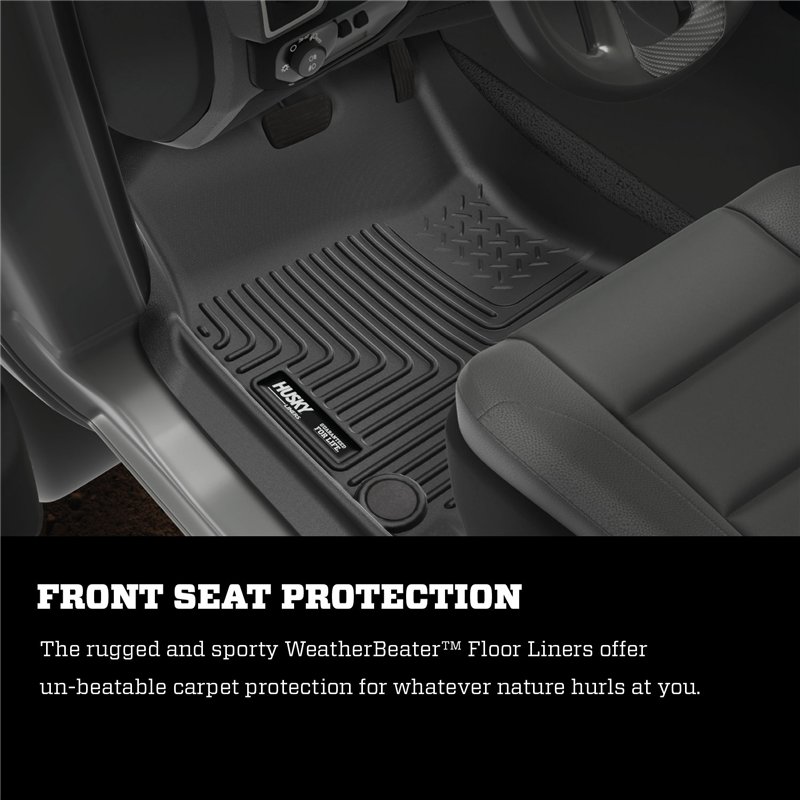Husky Liners | Tapis protecteur Weatherbeater - Avant & Arrière - Ram 1500 / 2500 / 3500 2002-2009