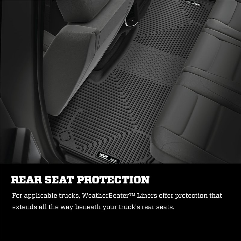 Husky Liners | Tapis protecteur Weatherbeater - Avant & Arrière - Ram 1500 / 2500 / 3500 2002-2009