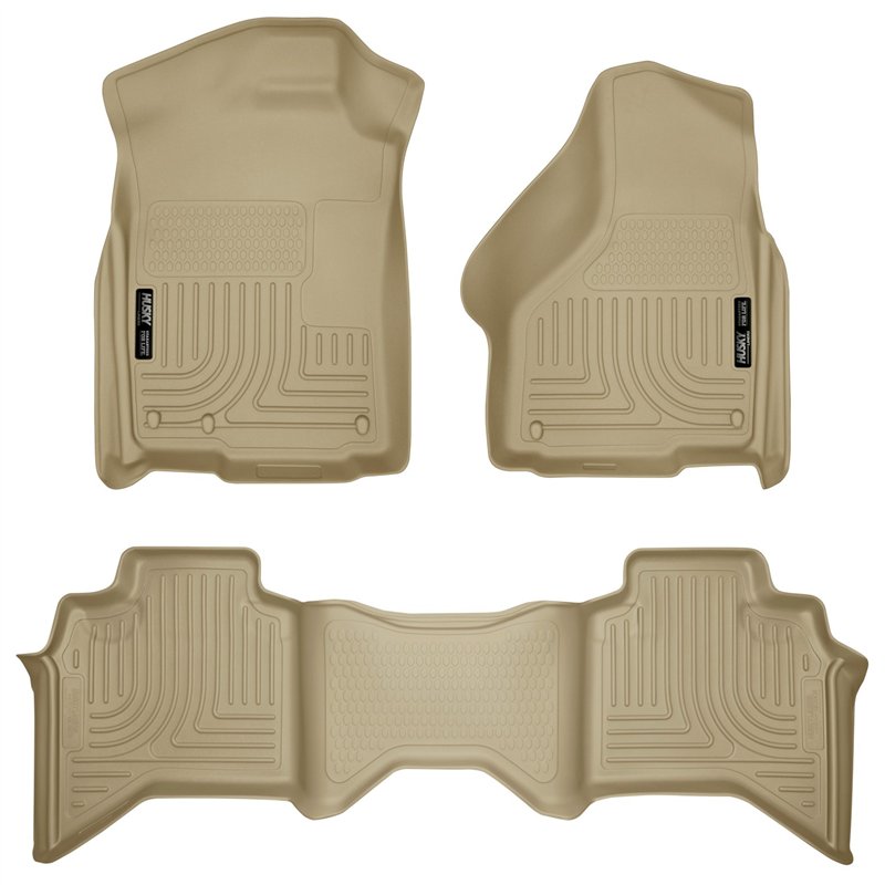 Husky Liners | Tapis protecteur Weatherbeater - Avant & Arrière - Ram 1500 / 2500 / 3500 2002-2009