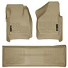 Husky Liners | Tapis protecteur Weatherbeater - Avant & Arrière (Couvre le repose-pied) - F-250 / F-350 2008-2010