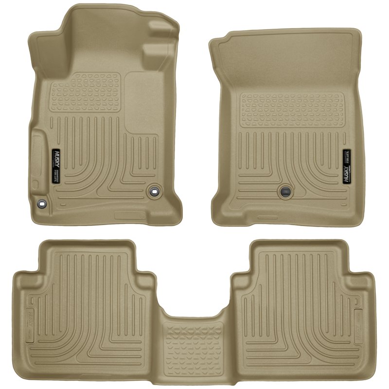 Husky Liners | Tapis protecteur Weatherbeater - Avant & Arrière - Accord 2.0L / 2.4L / 3.5L 2013-2017