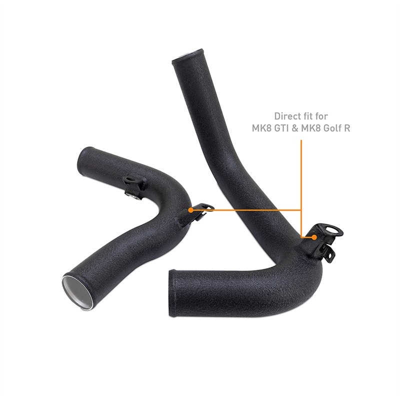 Mishimoto | Intercooler Pipe Kit, Wrinkle Black - A3 / A3 Quattro / TT Quattro / GTI 2.0T 2019-2024