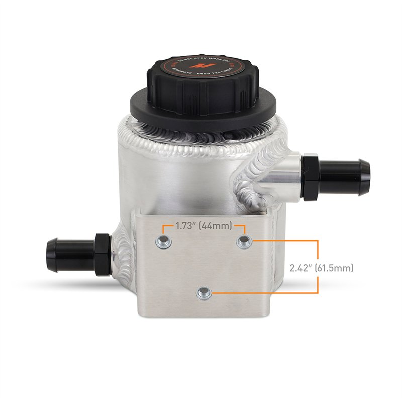 Mishimoto | Universal Aluminum Coolant Expansion Tank, Brushed - Toyota 1996-2023