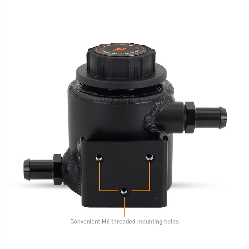 Mishimoto | Universal Aluminum Coolant Expansion Tank, Micro Wrinkle Black - Toyota 1996-2023