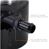 Mishimoto | Universal Aluminum Coolant Expansion Tank, Micro Wrinkle Black - Toyota 1996-2023