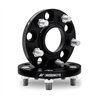 Mishimoto | Wheel Spacers, 5x114.3, 67.1 Center Bore, M12x1.5, 20mm Thick, Black - Hyundai / Kia / Mazda / Mitsubishi 1990-2017