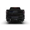 RallyArmor | Black UR Mud Flap Logo Metallic Black - Sierra 2500 / 3500 Denali HD 2020-2025