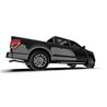 RallyArmor | Black UR Mud Flap Logo Metallic Black - F-150 Gen 14 2021-2025