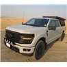 RallyArmor | Black UR Mud Flap Logo Metallic Black - F-150 Gen 14 2021-2025