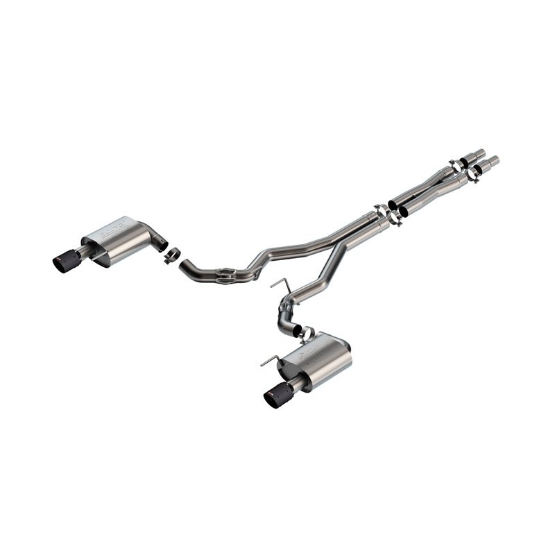 Borla | Cat-Back Exhaust System - ATAK - Mustang GT / GT Premium 5.0L 2024-2025