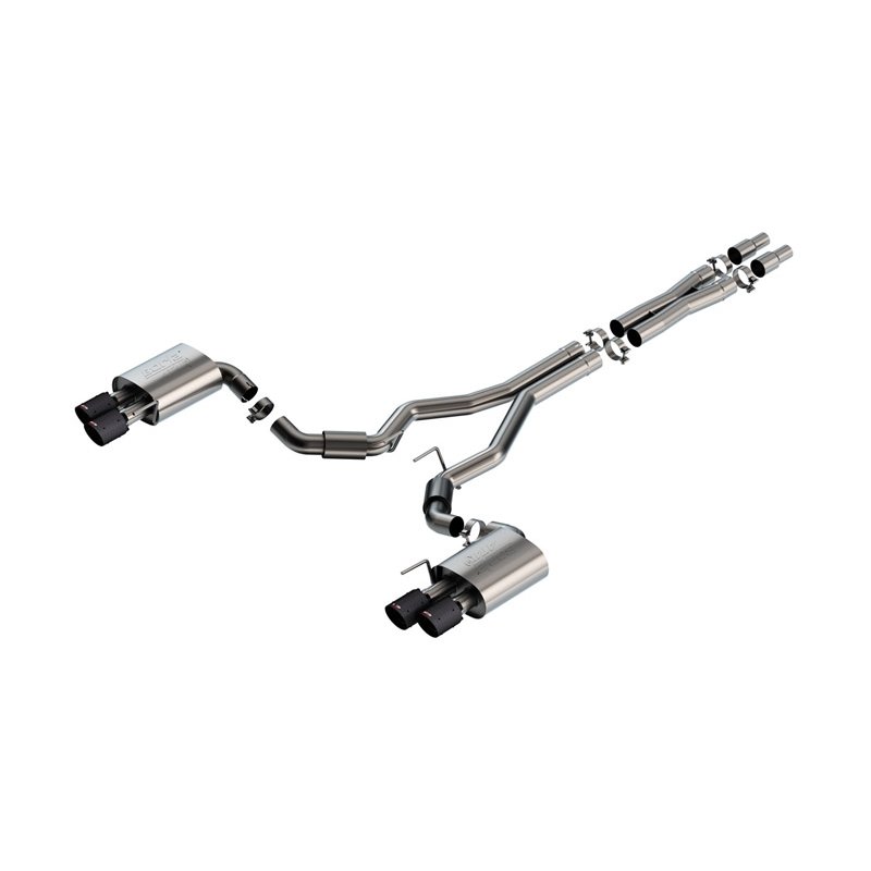 Borla | Cat-Back Exhaust System - ATAK - Mustang GT / GT Premium 5.0L 2024-2025