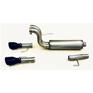 Gibson | Black Elite Cat-Back Dual Split Exhaust System - F-150 5.0L 2024-2025