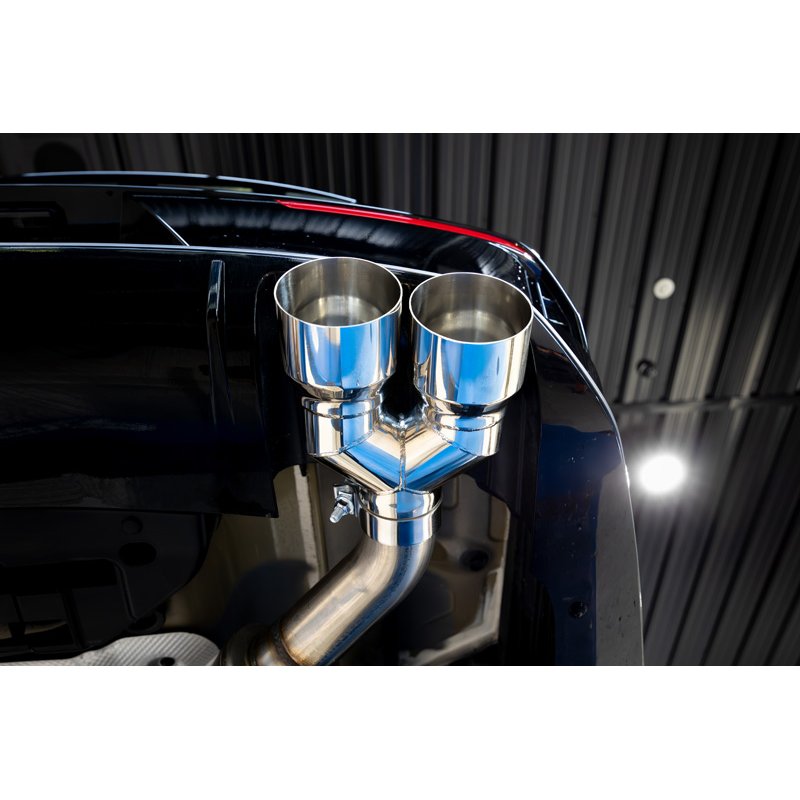 MBRP | 3in Axle-Back, Single Rear Exit, AL. - Elantra N Line / N Line Ultimate 1.6T 2021-2025