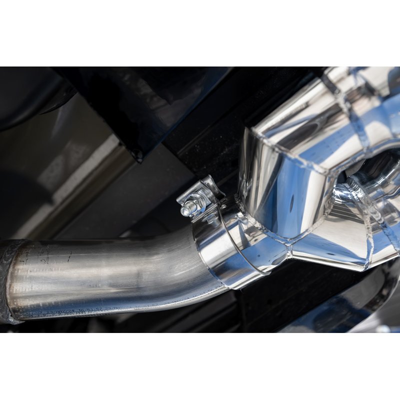 MBRP | 3in Axle-Back, Single Rear Exit, AL. - Elantra N Line / N Line Ultimate 1.6T 2021-2025