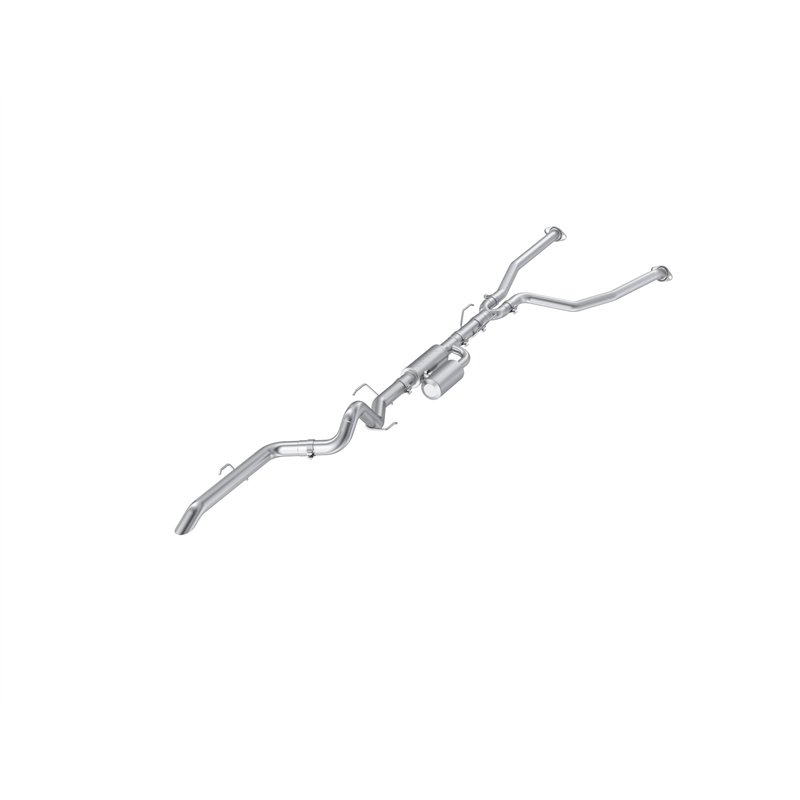MBRP | 3 Inch Cat-Back High Clearance Single Rear Turndown, AL. - Tundra 3.4T 2022-2025
