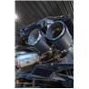 MBRP | 3in Cat-Back, Quad Split Rear Exit, Active, T304 with CF Tips. - Corvette 6.2L 2020-2025