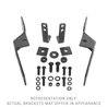 Go Rhino | RC4 LR Bull Bar or RC3 LR Skid Plate - Mounting Bracket Kit Only - Ram 1500 2009-2024
