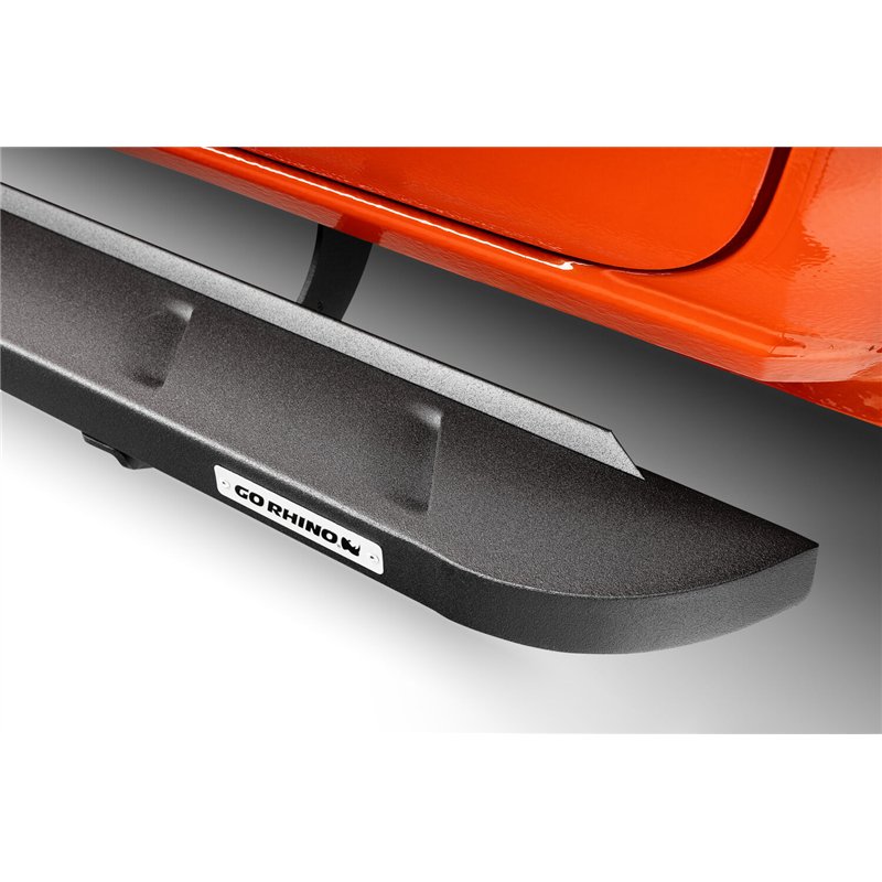 Go Rhino | RB10 Slim Line Running Boards with Mounting Brackets Kit - Ram 1500 2009-2014
