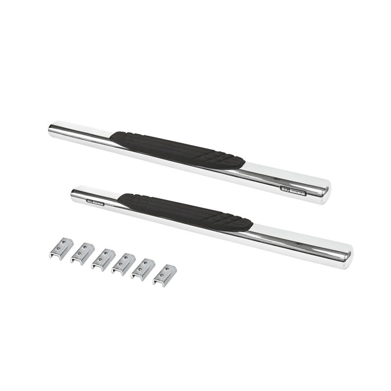 Go Rhino | 4in OE Xtreme Side Steps with Mounting Brackets Kit - Chevrolet / GMC 2007-2019