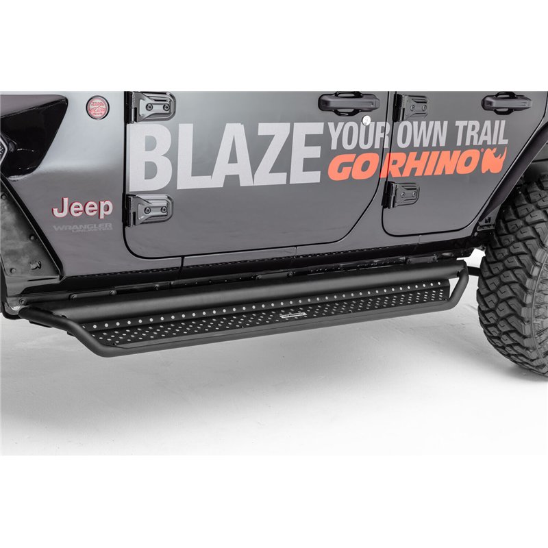 Go Rhino | Dominator Xtreme D1 Side Steps - 68in long - BOARDS ONLY - Chevrolet / Ford / GMC / Jeep / Toyota 2006-2025