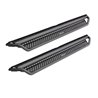 Go Rhino | Dominator Xtreme D1 Side Steps with Rocker Panel Mounting Bracket Kit - Colorado / Canyon 2015-2025