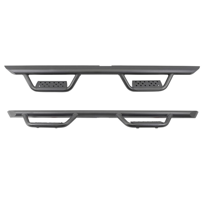 Go Rhino | Dominator Xtreme D2 Side Steps with Rocker Panel Mounting Bracket Kit - Chevrolet / GMC 2019-2025