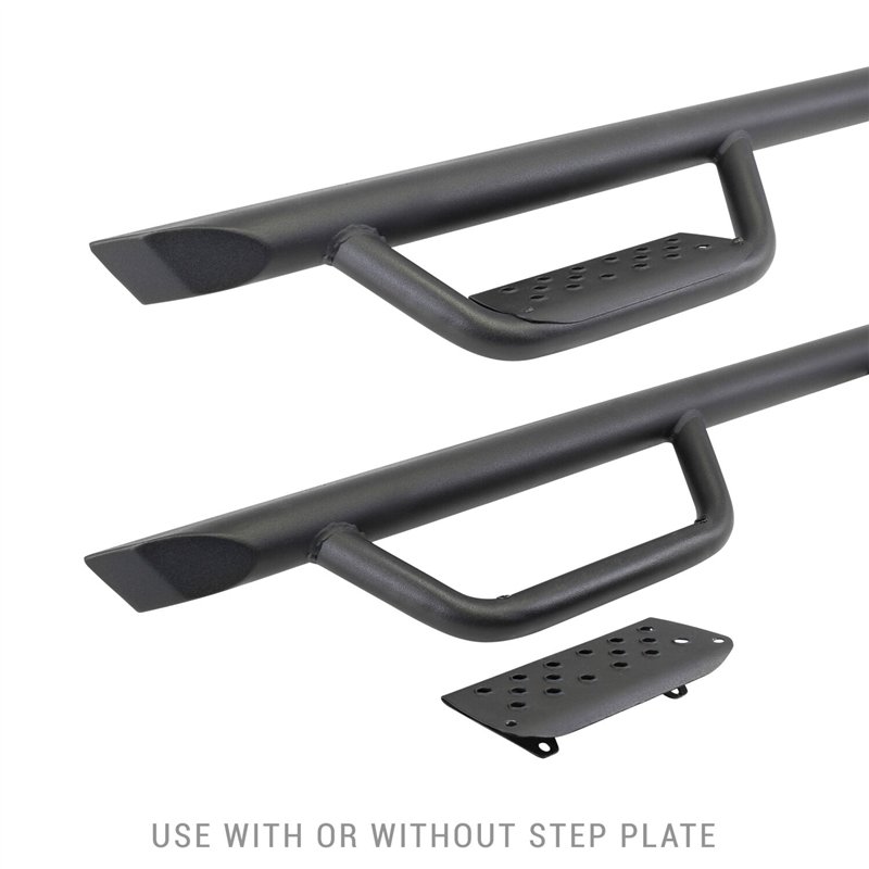 Go Rhino | Dominator Xtreme D2 Side Steps with Rocker Panel Mounting Bracket Kit - Chevrolet / GMC 2019-2025