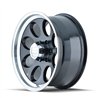 ION | 171 17x9.0 ET0 - Gloss Black Machined