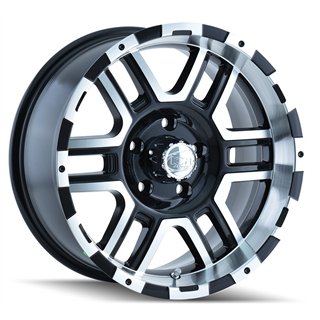 ION | 179 16x8.0 ET10 - Satin Black Machined