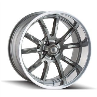 RIDLER | 650 18x9.5 ET0 - Gloss Grey Polished