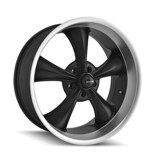 RIDLER | 695 17x8.0 ET0 - Matte Black Machined