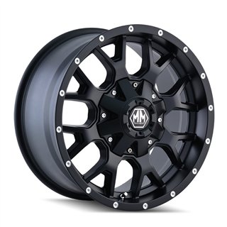 Mayhem | WARRIOR 20x10.0 ET-25 - Matte Black