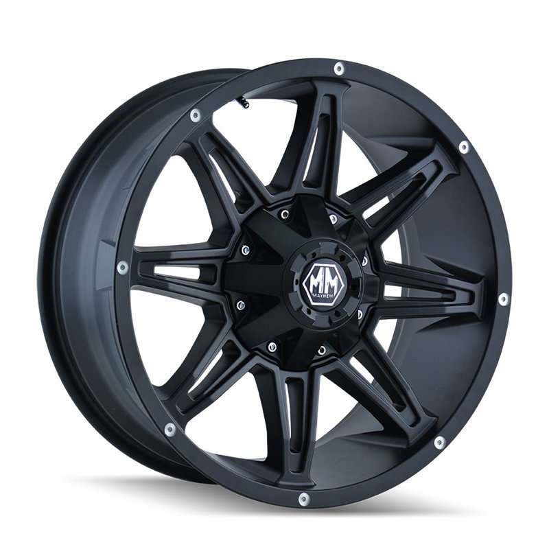 Mayhem | RAMPAGE 20x9.0 ET18 - Matte Black