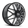 CALI Off-Road | INVADER DUALLY 22x8.25 ET-232 - Gloss Black Milled