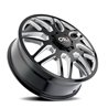 CALI Off-Road | INVADER DUALLY 22x8.25 ET-232 - Gloss Black Milled