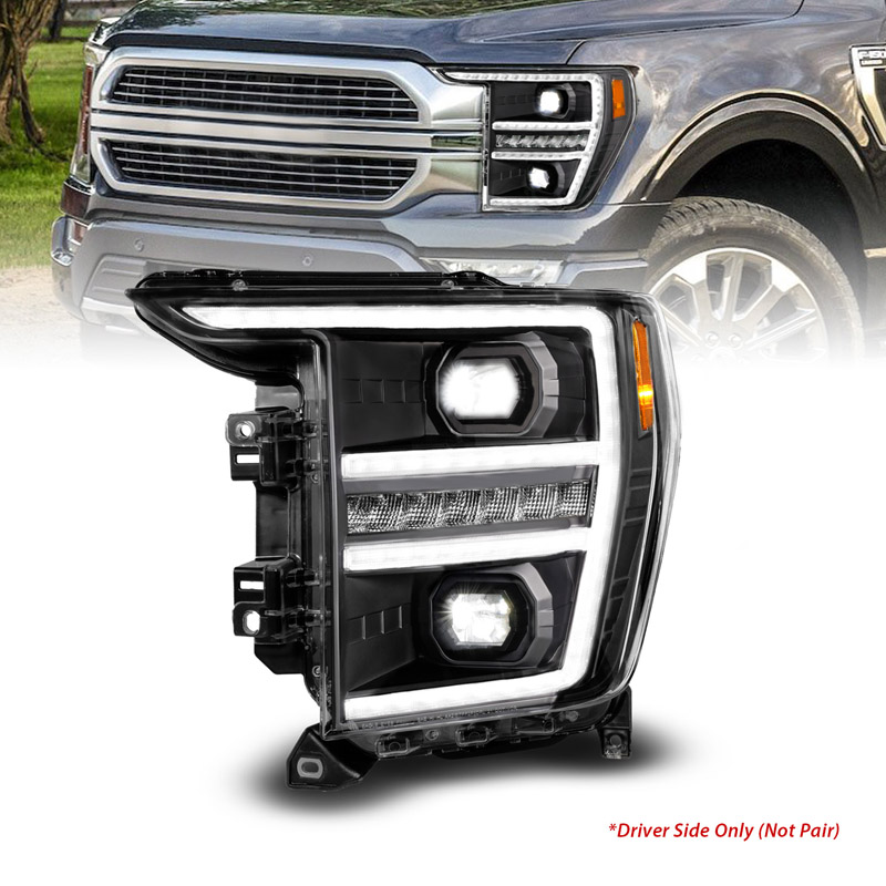 Anzo USA | LED Projector Headlights - F-150 XL / XLT 2021-2023