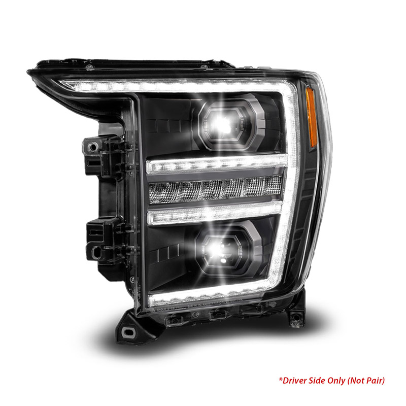Anzo USA | LED Projector Headlights - F-150 XL / XLT 2021-2023
