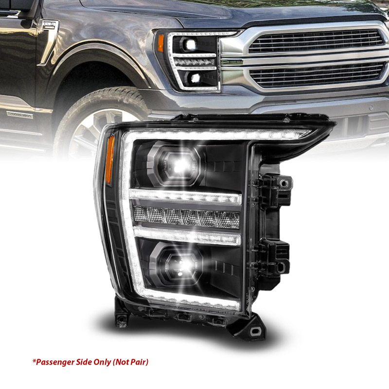 Anzo USA | LED Projector Headlights - F-150 XL / XLT 2021-2023