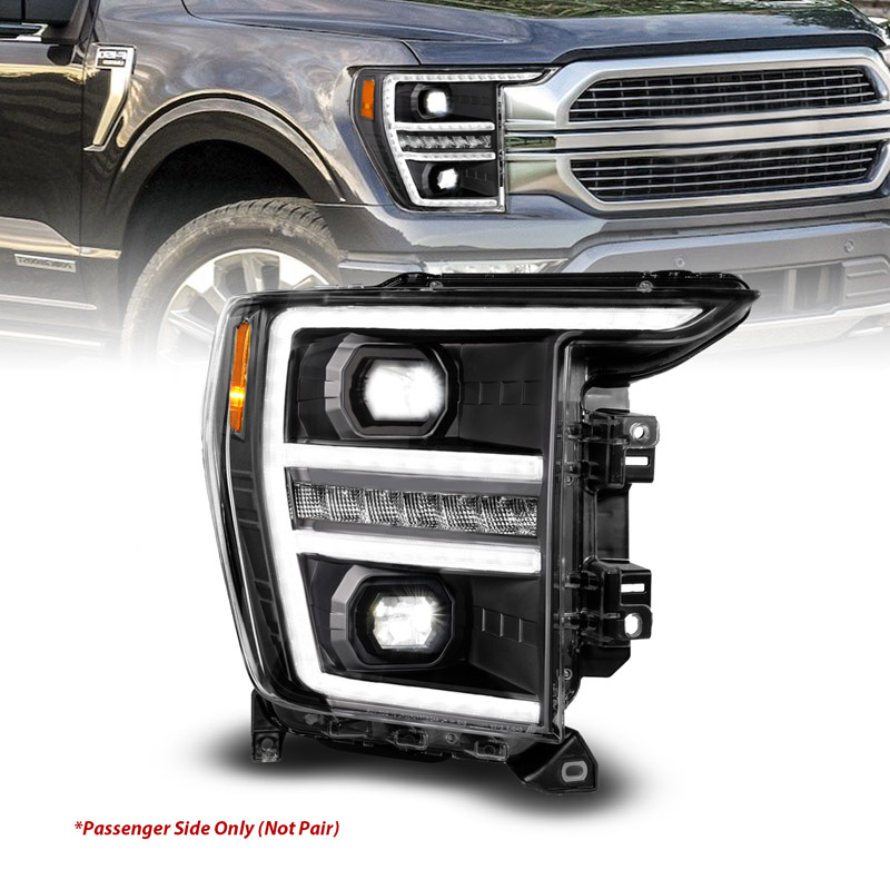 Anzo USA | LED Projector Headlights - F-150 XL / XLT 2021-2023