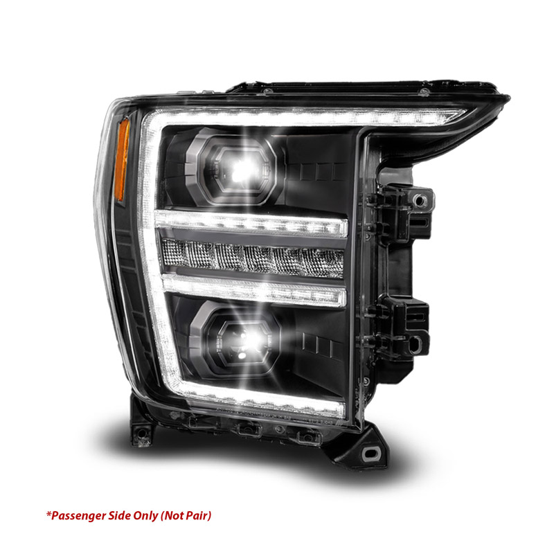 Anzo USA | LED Projector Headlights - F-150 XL / XLT 2021-2023