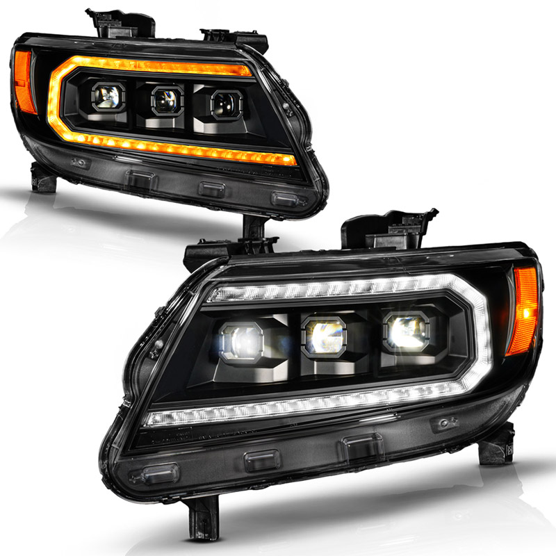 Anzo USA | LED Projector Headlight - Colorado 2.5L / 2.8L / 3.6L 2015-2022