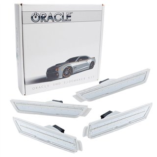 Oracle | Concept Sidemarker Set, Clear - No Paint - Camaro 3.6L / 6.2L / 7.0L 2010-2015