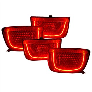 Oracle | 2010-2013 Chevrolet Camaro Pre-Assembled LED 2.0 Halo Tail Lights - (Non-RS) - Camaro 3.6L / 6.2L 2010-2013
