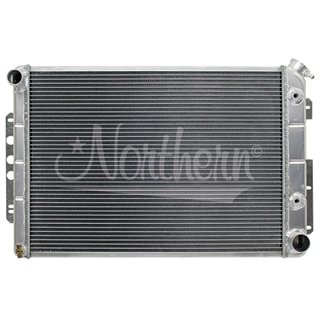 Northern | Muscle Car Radiator - 27 3/4 X 18 7/8 X 3 1/8 - Camaro / Firebird / Trans Am 6.5L / 6.6L 1967-1969
