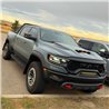 RallyArmor | Black UR Mud Flap Logo Metallic Black - Ram 1500 TRX / RHO 2021-2025