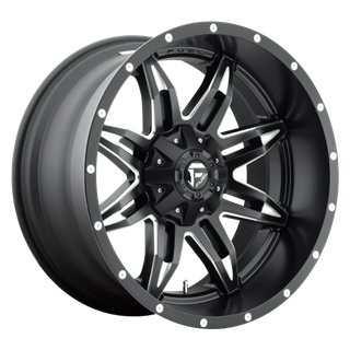 Fuel Off-Road | D567 LETHAL 20x9.0 ET1 - MATTE BLACK MILLED