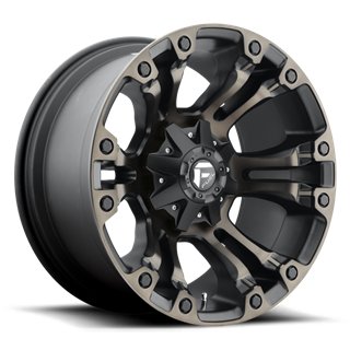 Fuel Off-Road | D569 VAPOR 20x10.0 ET-18 - MATTE BLACK DOUBLE DARK TINT